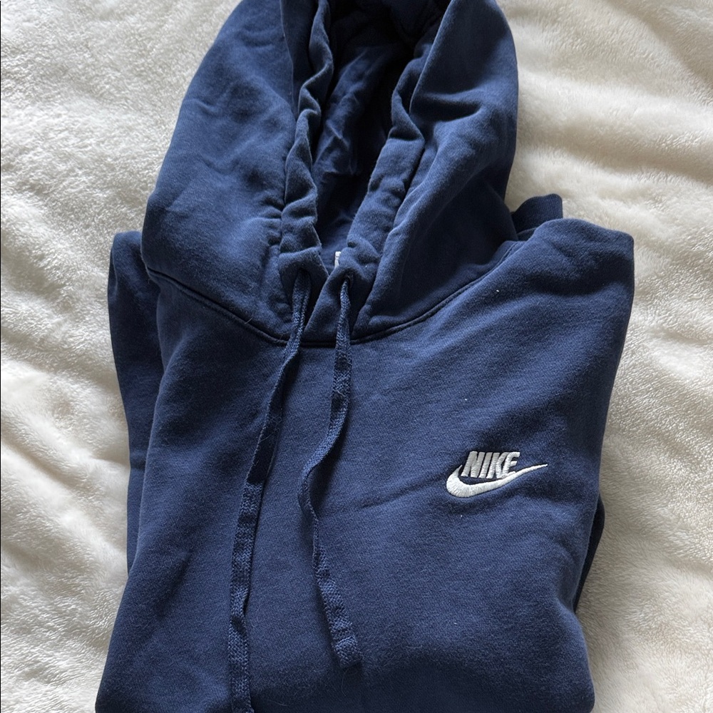 Nike Navy Pullover Hoodie